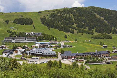 Italien, Südtirol, Compatsch auf der Seiser Alm, lizenzfreies Stockfoto