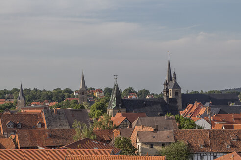 Deutschland, Sachsen-Anhalt, Quedlinburg, Altstadtzentrum - PVCF000147