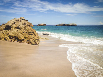 Abgeschiedener Strand im Las Marietas Islands National Marine Park, Pazifischer Ozean, Mexiko - ABAF001516