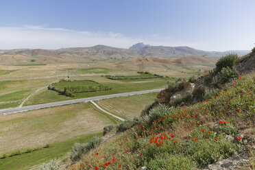 Türkei, Ostanatolien, Cavustepe, Blick von der Festung Sardurihinili - SIE006132