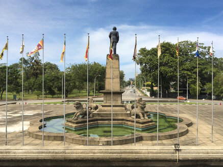 Statue von Don Stephen Senanayake Colombo, Sri Lanka - DRF001117