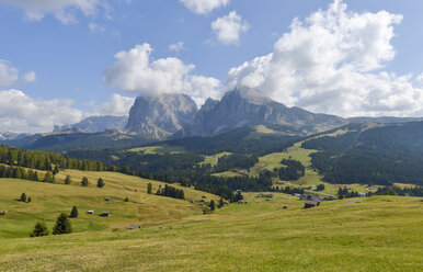 Italien, Südtirol, Dolomiten, Seiser Alm und Langkofelgruppe - RJF000325