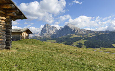 Italien, Südtirol, Dolomiten, Seiser Alm und Langkofelgruppe - RJF000322