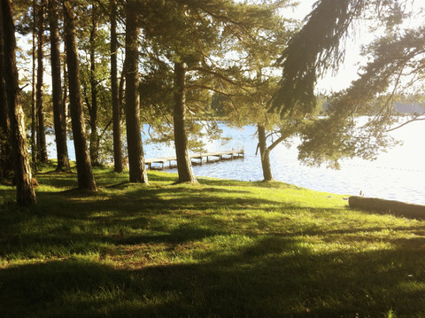 Germany, elbsee, lake stock photo