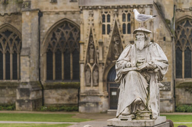 Vereinigtes Königreich, England, Devon, Exeter, Exeter Cathedral, Richard Hooker Monument - FRF000028