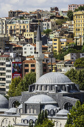 Türkei, Istanbul, Moschee und Minarett - THAF000813