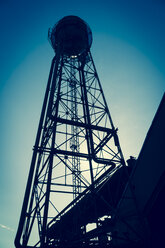 Germany, Dortmund, former steel mill Phoenix West, water tower - HOHF001079