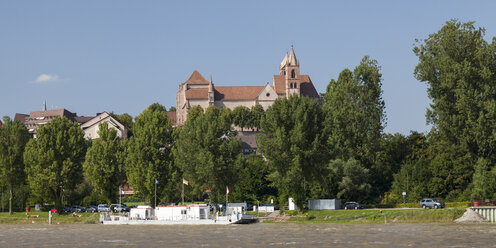 Deutschland, Baden-Württemberg, Breisach, Oberrhein, Blick auf das Breisacher Münster - WIF001131