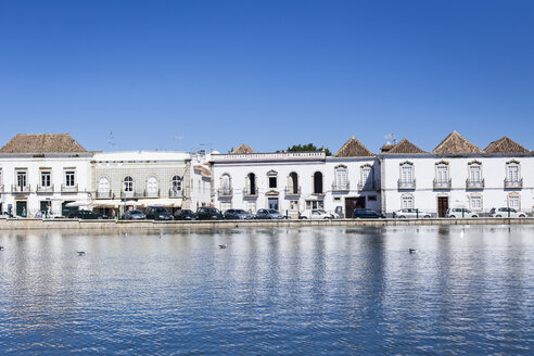 Portugal, Algarve, Tavira, Gilhao river and houses - KB000225