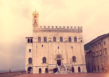 Italien, Umbrien, Gubbio, Palazzo dei Consoli - LVF002139