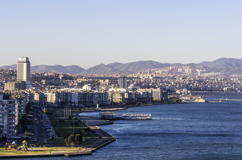 Türkei, Izmir, Region Ägäis, Stadtbild, lizenzfreies Stockfoto
