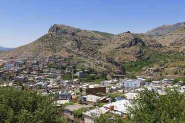 Türkei, Anatolien, Südostanatolien, Provinz Diyarbakir, Cermik, Blick auf das Dorf - SIE006205