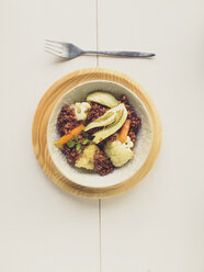 Red rice with fennel, cauliflower and carrots - EVGF000974