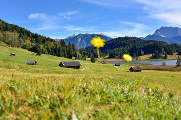 Deutschland, Bayern, Allgäu, Landschaft am Geroldsee - FDF000081