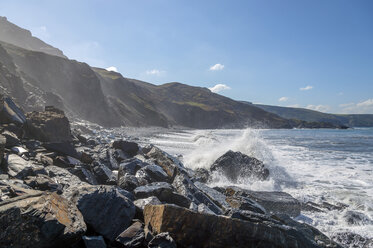 United Kingdom, England, Cornwall, Boscastle, Rocky Coast - FRF000079