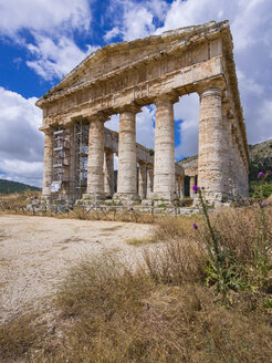 Italien, Sizilien, Catafalmi, Tempelanlage der Elymer von Segesta - AMF003143