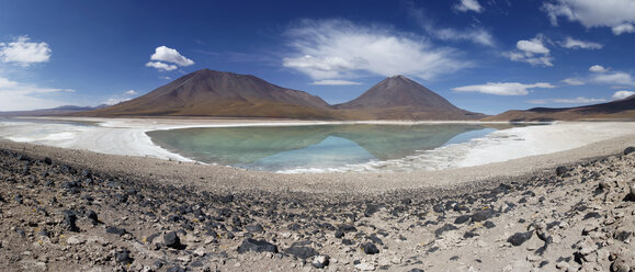 Bolivien, Laguna Verde, Vulkan Licancabur - FPF000007