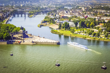 Deutschland, Koblenz, Deutsches Eck - PUF000220