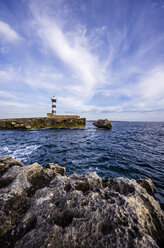 Spain, Mallorca, Colonia Sant Jordi, Lighthouse - THAF000866