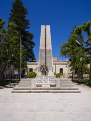 Italien, Sizilien, Provinz Trapani, Marsala, Via Andrea D'Anna, Kriegerdenkmal - AM003194