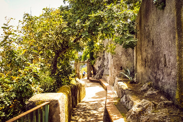 Italien, Golf von Neapel, Capri, Fußweg - PUF000288