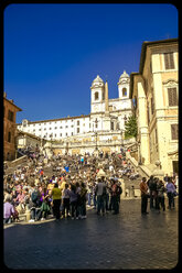 Italien, Rom, Spanische Treppe - PUF000294