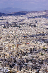 Greece, Athens, cityscape from Mount Lycabettus - THAF000900