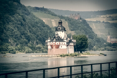 Deutschland, Rheinland Pfalz, Kaub, Burg Pfalzgrafenstein - PUF000307