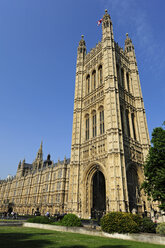 UK, London, Palast von Westminster, Victoria Tower - MIZF000649