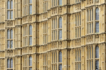 UK, London, Detail des Palastes von Westminster - MIZF000650