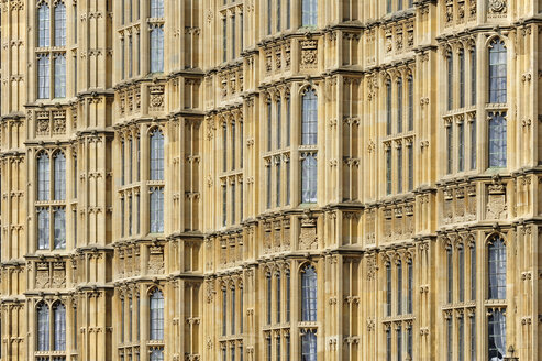 UK, London, detail of Palace of Westminster - MIZF000650