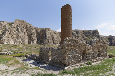 Türkei, Provinz Van, Van, Blick auf die alte Ruine einer Moschee - SIEF006245
