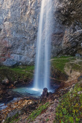 Österreich, Kärnten, Bezirk Völkermarkt, Gallizien, Wildenstein Wasserfall - GFF000553