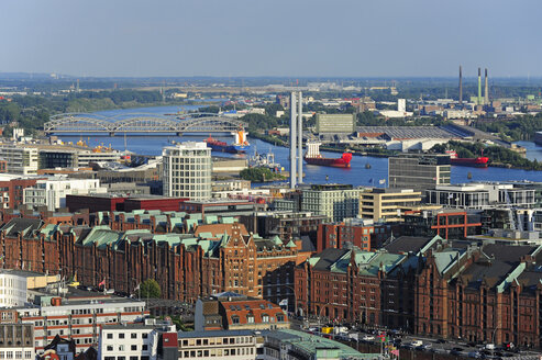 Deutschland, Hamburg, Hafen, Speicherstadt und Hafencity - MIZF000753