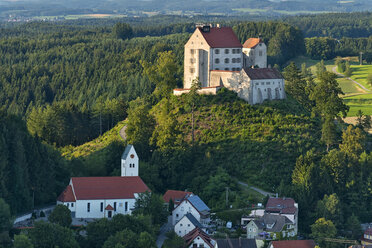 Deutschland, Baden Württemberg, Ravensburg, Schloss Waldburg - SHF001589