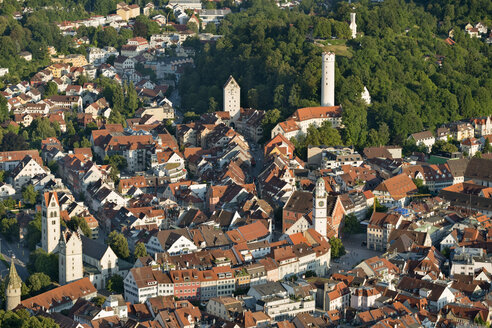 Deutschland, Baden-Württemberg, Ravensburg, Stadttürme in der Altstadt - SHF001592