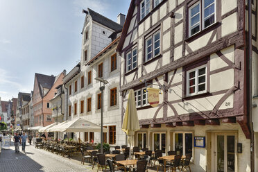 Deutschland, Baden-Württemberg, Ulm, Fachwerkhäuser in der Altstadt - SHF001602