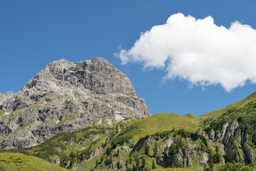Österreich, Vorarlberg, Kleinwalsertal, Berg Widderstein - SHF001637