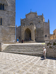 Italien, Sizilien, Provinz Trapani, Erice, Chiesa Madre, Kirche Maria Santissima Assunta - AMF003268