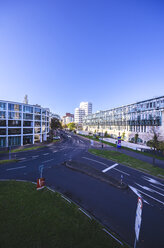 Germany, North Rhine-Westphalia, Duesseldorf, Media Harbour, Gehry-buildings - THAF000948