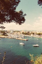 Spain, Majorca, Porto Cristo, harbor - DWIF000311