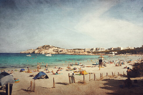 Spanien, Mallorca, Cala Agulla, Strand - DWIF000302