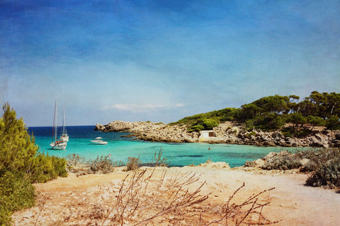 Spanien, Mallorca, Cala Molto, Bucht, lizenzfreies Stockfoto