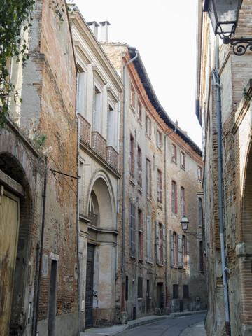 Frankreich, Haute-Garonne, Toulouse, Altstadt, Gasse, lizenzfreies Stockfoto