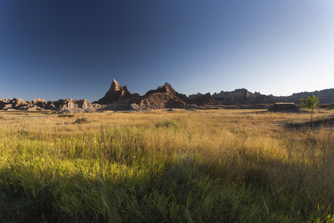 USA, South Dakota, Badlands National Park, Landschaft, lizenzfreies Stockfoto