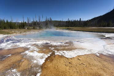 USA, Wyoming, Yellowstone-Nationalpark, Oberes Geysirbecken - NNF000141