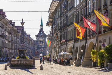 Switzerland, Bern, old town, Kramgasse - WDF002744