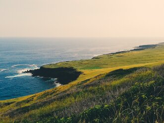 USA, Hawaii, Hawaii, Küste bei Punaluu - BRF000862