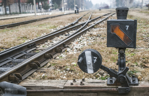 Bulgarien, Velingrad, Eisenbahnknotenpunkt - DEGF000023