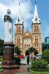 Vietnam, Ho-Chi-Minh-Stadt, Kirche Notre Dame - WEF000305